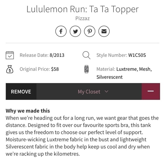 lululemon athletica Orange Tank Top - Picture 11 of 12